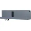 Image de Étagère bleu gris en métal 63 cm Folded - Muuto