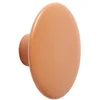 Image de Patère ronde en céramique orange 13cm Dots - Muuto