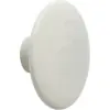 Image de Patère ronde en bois off-white 13 cm The Dots - Muuto