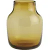 Image de Vase en verre soufflé orange 15 cm Silent - Muuto