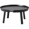 Image de Table basse noire 72 cm Around - Muuto