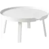 Image de Table basse blanche 72 cm Around - Muuto
