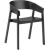 Image de Fauteuil en chêne noir Cover - Muuto
