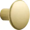 Image de Patère ronde en laiton doré 2,7 cm The Dots - Muuto