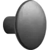 Image de Patère ronde en aluminium noir 3,9 cm The Dots - Muuto