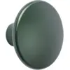 Image de Patère ronde en aluminium vert sapin 5 cm The Dots - Muuto