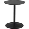 Image de Table d'appoint aluminium noir D 41 x H 48 cm Soft - Muuto