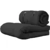 Image de Fauteuil convertible en lit de jour gris anthracite Buckle-Up - Karup Design