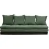 Image de Canapé-futon olive en coton Chico Sofa - Karup Design