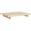 Image de Sommier en bois de pin naturel 160x200cm Kanso - Karup Design