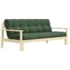 Image de Canapé-lit vert olive Unwind - Karup Design