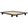 Image de Sommier en bois de pin black night 160x200 cm Japan - Karup Design