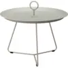 Image de Table d'appoint d'extérieur en aluminium beige 58cm EYELET - Houe