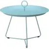 Image de Table d'appoint d'extérieur en aluminium bleu givré 58cm EYELET - Houe