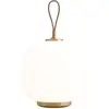 Image de Lampe portable en laiton et verre soufflé blanc opale brillant VL 45 RADIOHUS - Louis Poulsen