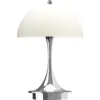 Image de Louis Poulsen Lampe de table portable Panthella 160 chrome opalin beige - 5744171481