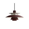 Image de Louis Poulsen PH 5 mini suspension monochrome bordeaux - 5741115013