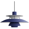 Image de Louis Poulsen Lampe à suspension PH 5 monochrome indigo poussiéreux - 5741115068