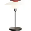 Image de Louis Poulsen Lampe de table portable PH 80, blanc opale/chrome brillant - 5744172325