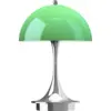 Image de Lampe portable vert et chrome Panthella 160 Portable V3 - Louis Poulsen