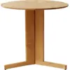 Image de Table ronde en chêne naturel 75 cm Trefoil - Form & Refine