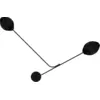 Image de Lampe murale noire Satellite - Gubi