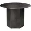 Image de Table basse ronde en acier brumeux 60cm Epic - Gubi