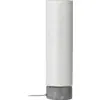 Image de Lampe de table crème base marbre gris Unbound - Gubi