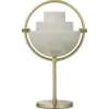 Image de Lampe portable en laiton doré et métal gris pastel Multi-Lite - Gubi
