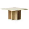 Image de Normann Copenhagen Table basse Edge en travertin grand format