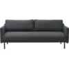 Image de Canapé 2 places en tissu anthracite 170,5 x 87 cm Rar - Normann Copenhagen