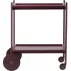 Image de Chariot en acier bordeaux Rul - Normann Copenhagen