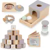 Image de Boîte Éveil Sensoriel Montessori Bois