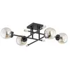 Image de Alfa Plafonnier 4 lampes - Noir