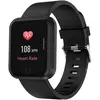 Image de Partel Montre Connectée Bluetooth avec Fréquence Cardiaque Étanche IP67 Noir