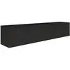 Image de SELSEY - Meuble TV FRAMME - 150?cm - noir