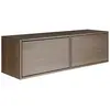 Image de SELSEY - Meuble TV FRAMME - 100?cm - aspect noyer