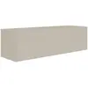 Image de SELSEY - Meuble TV VELDIO - 100 cm - beige gris
