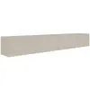 Image de SELSEY - Meuble TV VELDIO - 200 cm - beige gris
