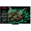 Image de TV QD Mini LED Pro Tcl 85C79K 216 cm 4K UHD 2025 Aluminium brossé