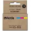 Image de Actis Cartouche d'encre compatible Canon - Cyan/Magenta/Jaune