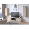 Image de Akord Ensemble meuble TV mural - Chêne
