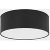 Image de Plafonnier cylindrique noir 45 cm 4 ampoules E27