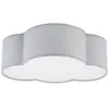 Image de Tk lighting Plafonnier Cloud mini - Gris