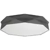 Image de Lumiere plafonnier métal 6 lampes - Gris