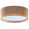Image de Plafonnier cylindrique marron 60 cm 4 ampoules E27