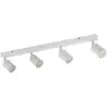 Image de Barre de spots de plafond blanche 4xGU10