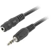 Image de Lanberg Câble audio USB vers jack 3,5 mm - 5 m - Noir