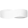 Image de Applique murale haut et bas, blanc, 40 cm