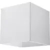 Image de Applique en aluminium blanc Quad - Sollux